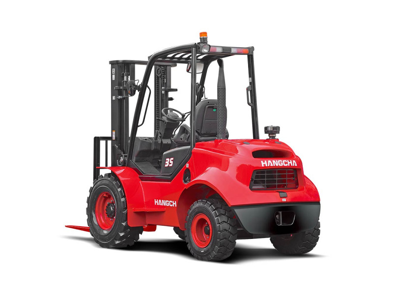 2.5-3.5t Two-Wheel Drive Rough Terrain Forklift Truck